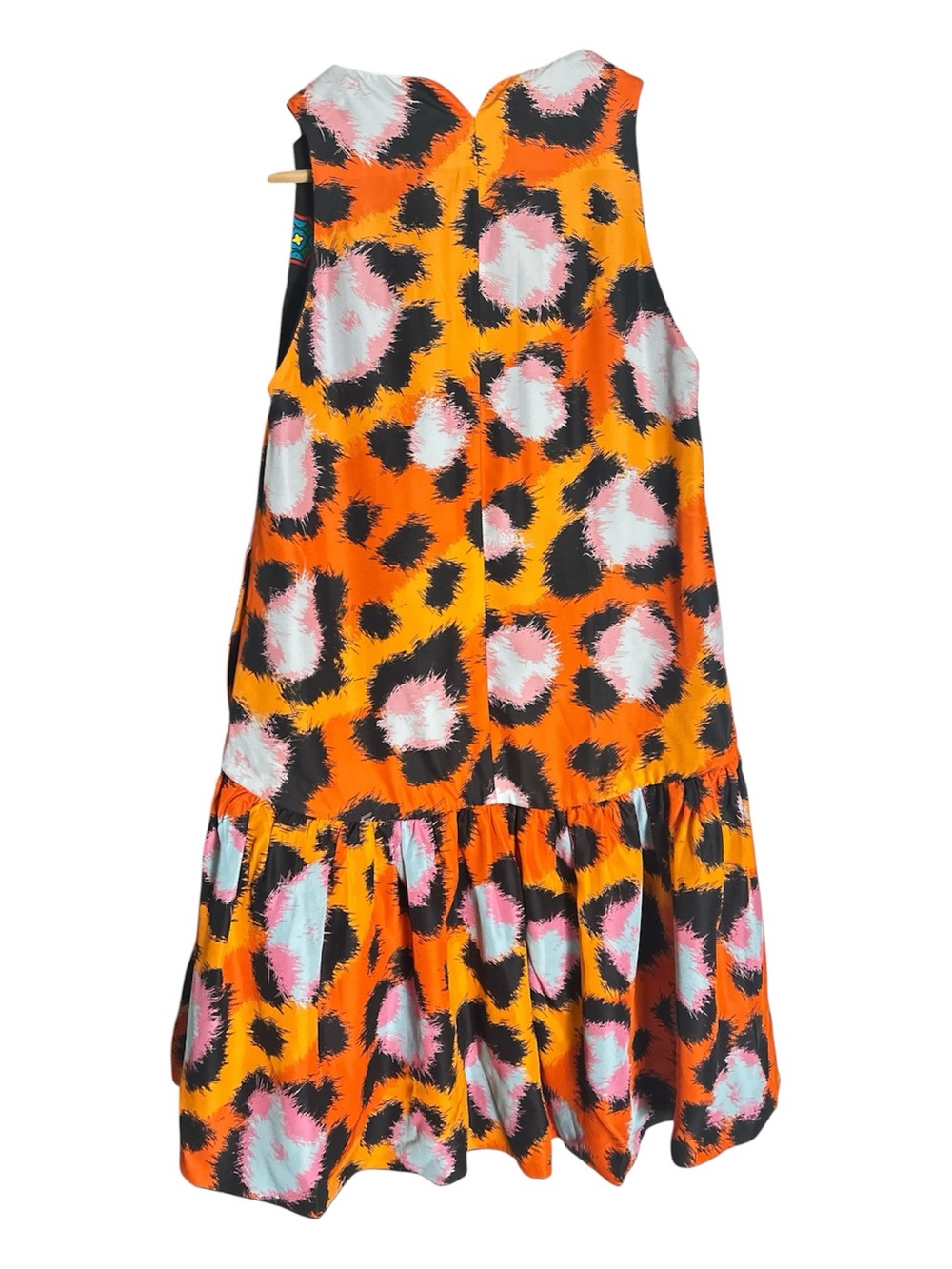 Kenzo x H & M Reversible Geometric High Low Dress Size 4 - Picture 5 of 13